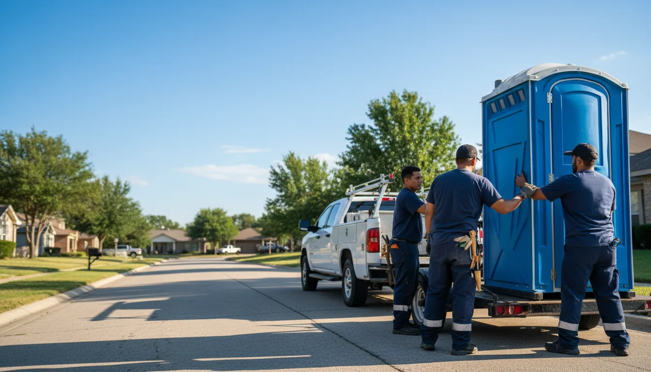 Portable Toilet Rental in Jasper, MO near me